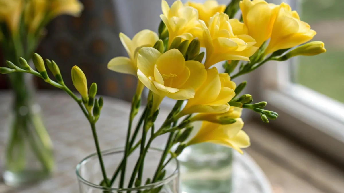 Freesia : morphologie, cycle végétal et culture en jardin amateur